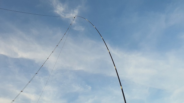 CN8YR's 2x7m dipole, click to enlarge picture