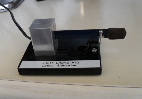 GM3VMB's homebrew Light Sabre Mk2 Key, click to enlarge picture.
