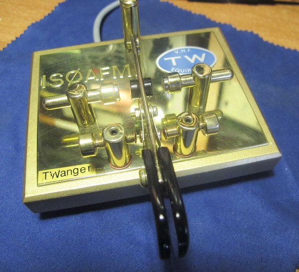 IS0AFM's TWanger sideswiper, front view, click to enlarge picture.